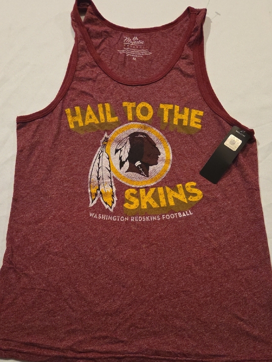Majestic Other - Majestic Men’s Maroon Tank Top with Yellow & White Graphic